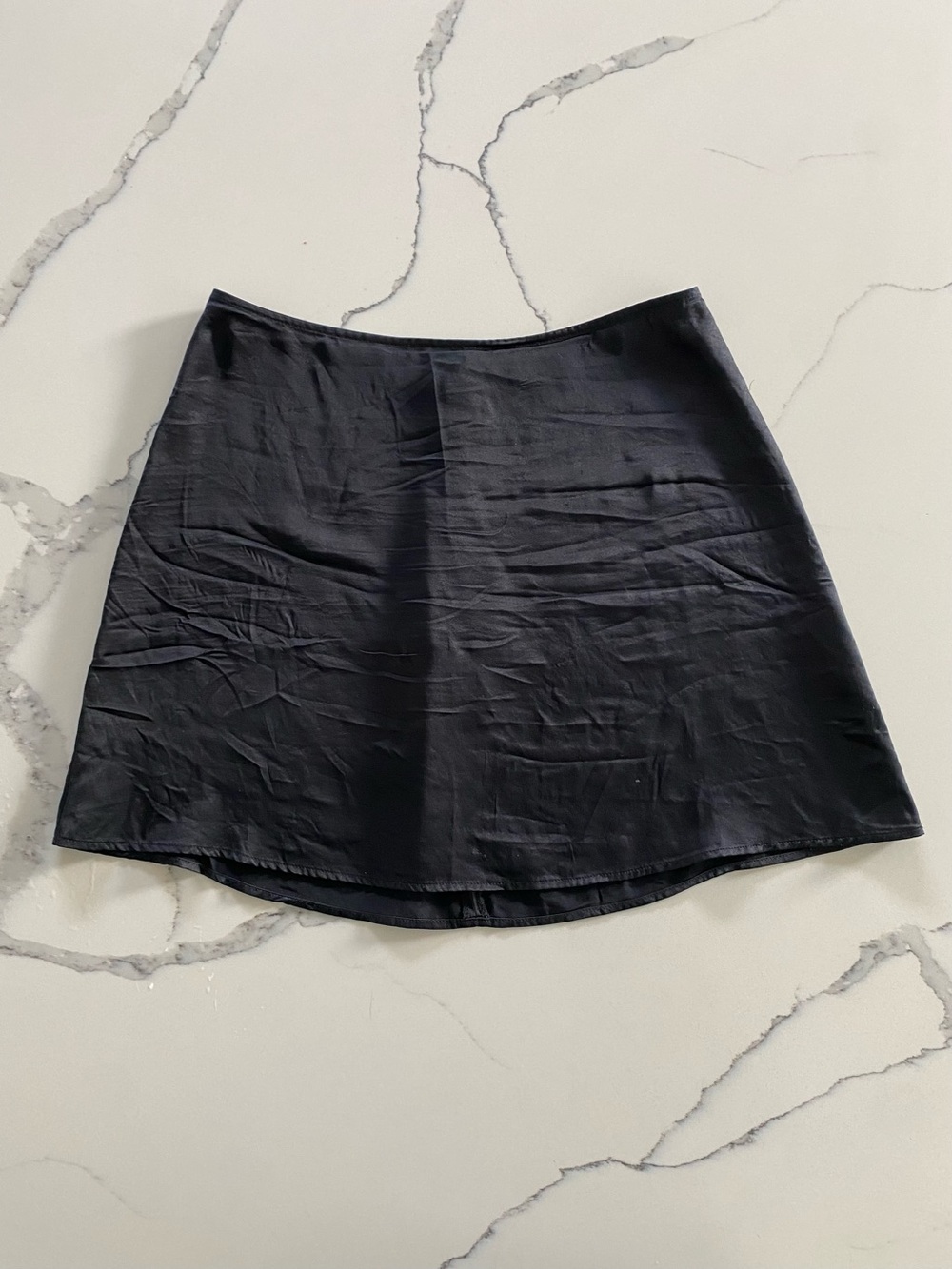 Reformation 100% Silk Mini Skirt